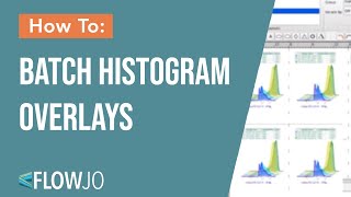 Batch Histogram Overlays in FlowJo [upl. by Rojas]