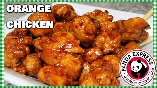 Copycat Panda Express Orange Chicken  The BEST Orange Chicken Recipe [upl. by Aynatal]