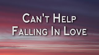 Cant Help Falling In Love  Haley Reinhart Lyrics  20 Min HarmonyLyrics TV [upl. by Reffineg642]