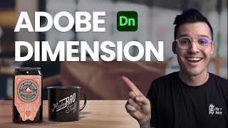 Adobe Dimension Tutorial  3D Mockups for Beginners [upl. by Ennair]