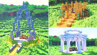 Minecraft 3 Unique Enchanting Room Designs [upl. by Nutsud]