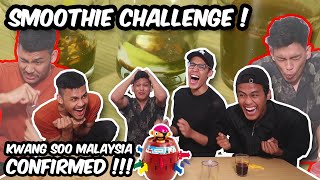 EPIC SMOOTHIE CHALLENGE  ft Muhsin Yusni amp the bros STING AKU YAHOO [upl. by Umeh]