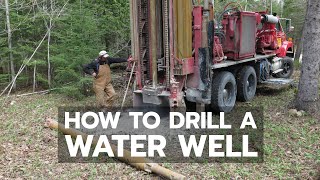 Watch a Water Well Being Drilled [upl. by Matheson]