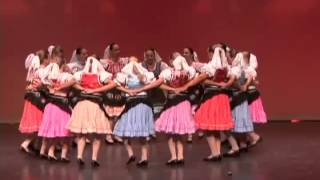 Vychodna Slovak Dancers  Parchovianske karičky [upl. by Enella]