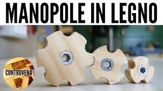 MANOPOLE in legno per Jig e Dime  FAI DA TE  Progressi in LAB 10 [upl. by Ayin]