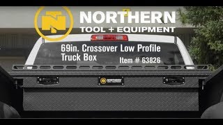 Northern Tool  Equipment Crossover Low Profile Truck Tool Boxes [upl. by Uchida]