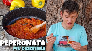 PEPERONATA  ricetta classica ma più digeribile  facile e veloce  ricetta originale [upl. by Aritak]