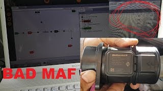 Renault Traffic 20dci M9R diagnose bad MAF PLEASE READ DESCRIPTION [upl. by Kammerer294]