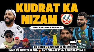 JUST RCB THINGS 🤡 PAAIJAAN AB HUM KYA KREGE 😂 HOST 1 POINT LE LO  IND Vs NZ 🔥 AFG Vs AUS BIG MATCH [upl. by Naejamron699]