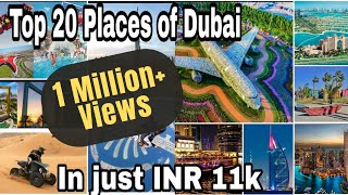 6 Days Perfect Itinerary for Dubai Best places to visit in Dubai IndiansAbroad [upl. by Korwun]