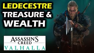 Ledecestre All Treasure Chests amp Wealth Locations  Ledecestrescire Assassins Creed Valhalla [upl. by Mulvihill267]