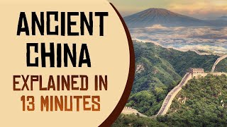 Ancient China History Dynasties amp Inventions [upl. by Arlan]