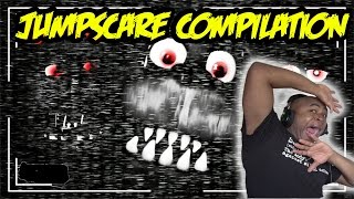 Five Nights At Freddys JUMP SCAREFunny Moments Compilation [upl. by Race306]