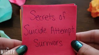 Secrets of Suicide Attempt Survivors [upl. by Allesiram]