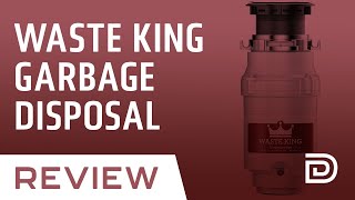 How To Install A Garbage Disposal  Waste King L111 Installation [upl. by Halbert]