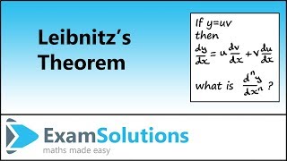 Leibnitzs Theorem  introduction  ExamSolutions [upl. by Henleigh]