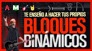 ⚫ Bloques DINAMICOS AutoCad 🎸🤘🏼 [upl. by Kcirdot]