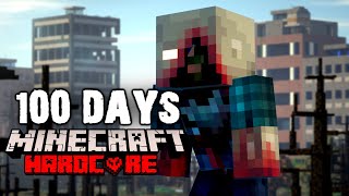 I Spent 100 Days In A Zombie Apocalypse Minecraft Hardcore This is what happened [upl. by Stannwood]