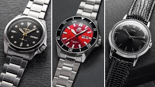 The BEST Watches Under 300  Seiko Orient Timex GShock amp MORE [upl. by Christianna]