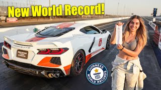 We Broke The WORLD RECORD AGAIN Fastest C8 Corvette On Planet Earth [upl. by Murat]