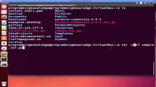 How to Extract a targz File in Ubuntu Linux using Terminal [upl. by Whittaker747]