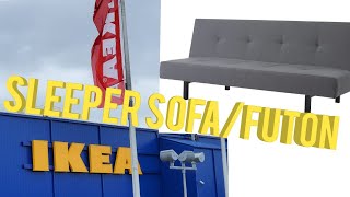 Ikea Balkarp Sleeper SofaFuton  Set Up and Review [upl. by Poland]