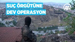 Ankarada suç örgütüne dev operasyon [upl. by Herries]