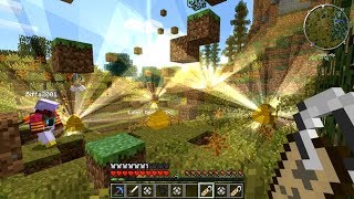 Minecraft CrackPack 3 Mob Spawner amp Grinder Building [upl. by Shult]