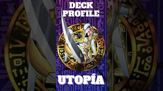 YuGiOh ZEXAL DECK UTOPIA Utopía TCG DECK PROFILE Yuma Tsukumo [upl. by Ecadnac]