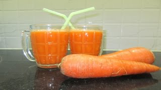 HOW TO MAKE CARROT JUICE [upl. by Glory425]