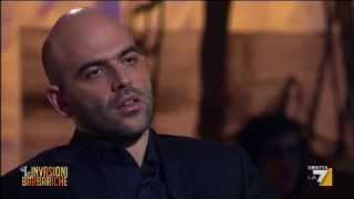 LINTERVISTA A ROBERTO SAVIANO [upl. by Acinhoj]