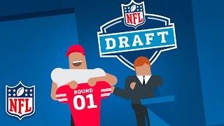 How the Draft Works  NFL [upl. by Arekahs]