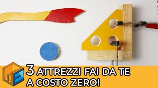 Come realizzare 3 attrezzi per il fai da te a costo zero [upl. by Nihhi]