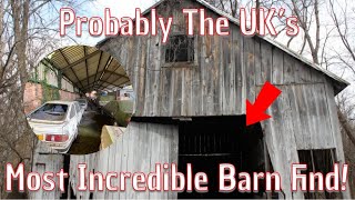 We Explore The Most Incredible Barn Find In The UK [upl. by Ynnus]