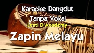 Karaoke Lesti DAcademy Zapin Melayu [upl. by Sisenej]