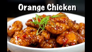 How To Make Orange Chicken  Orange Chicken Copycat Recipe MrMakeItHappen OrangeChicken [upl. by Fendig446]