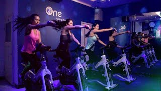 Indoor Cycling Dance 201710Be One Cycling Studio [upl. by Meli950]