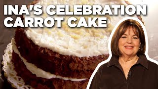 Ina Gartens Carrot Cake Recipe  Barefoot Contessa  Food Network [upl. by Nnanaej]