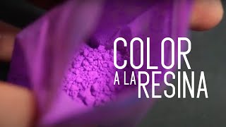 4 Formas de dar color a la resina epóxica [upl. by Akemahs]