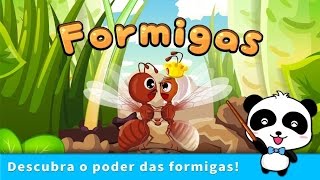 Vida de Formiga  Vídeo Educativo Infantil  app Jogo para Crianças [upl. by Annasoh]