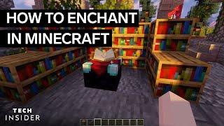 How To Enchant In Minecraft [upl. by Mirabelle]