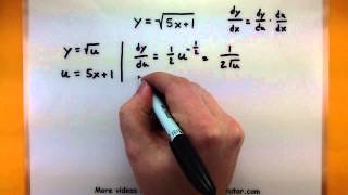 Calculus  Chain rule using Leibniz notation [upl. by Kristina657]