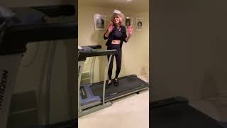 Treadmill Dancing Freestyle Exercise [upl. by Enitsud]