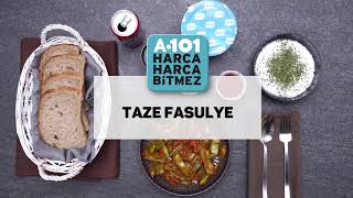 Taze Fasulye Tarifi  A101 [upl. by Koslo]