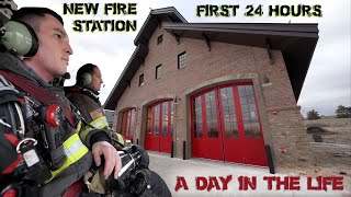 First 24 Hours in a New Fire Station  A Day in the Life [upl. by Aiciled]