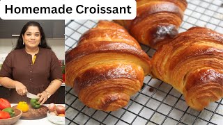 Homemade Easy Croissant Recipe  Yummy Tummy Aarthi [upl. by Anaitak410]