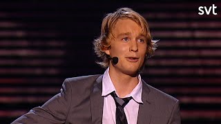 Björn Gustafsson  Carina Berg  Melodifestivalen 2008  SVT [upl. by Ivel]