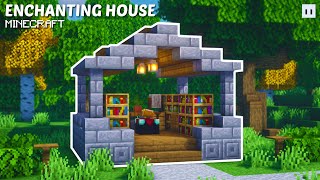 Minecraft  How to Build a Enchanting House  Room  Easy amp Simple [upl. by Ecile94]