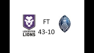 Leicester Lions vs Darlington Mowden Park [upl. by Brendin]