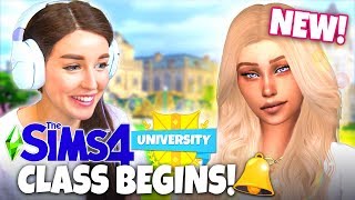 NEW The Sims 4 DISCOVER UNIVERSITY 👩🏼‍🎓 1 [upl. by Divadnhoj]